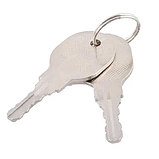 Ручка для металопластикових вікон і дверей із замком Malatec 23438, фото 7