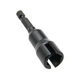 Ключ для барашкових гайок і гачків 65мм, тип А, насадка для шуруповерта, CR-V, чорний, фото 3