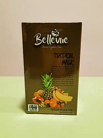 Чай Bellevue з тропічними фруктами 100 г чорний