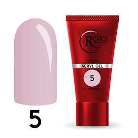Акрил Гелі Roks №5/ Acryl Gel Roks №5, 15 ml