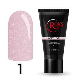 Акрил Гелі Roks №1 / Acryl Gel Roks №1, 15 ml