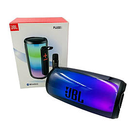 Портативна бездротова колонка караоке з мікрофоном JBL Pulse 6 акустика