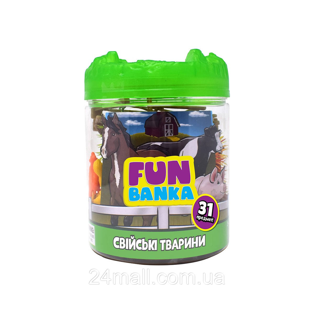 Ігровий міні-набір Fun Banka – Свійські тварини