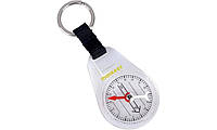 Брелок-компас Munkees 3160 Compass with Keyring white
