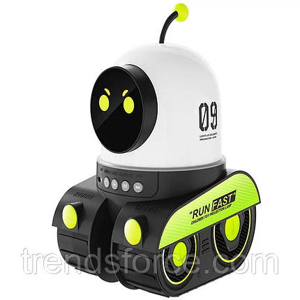 Проєктор-нічник-музикальний Led Робот з Bluetooth колонкою Droid WH-E03 1200mAh 209529, фото 1