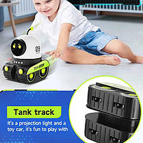 Проєктор-нічник-музикальний Led Робот з Bluetooth колонкою Droid WH-E03 1200mAh 209529, фото 4
