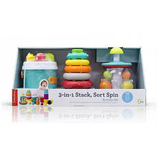 Игровой набор Infantino Собери, сортируй, вращай 3 в 1 (315193), фото 4