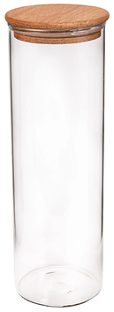 Банка скло "Herevin" 1,45л з дерев. кришкою №222003-000