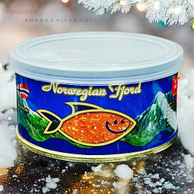 Ікра червона лососева (імітація) "Norwegian Fiord" 140 грам (ключ+кришка).