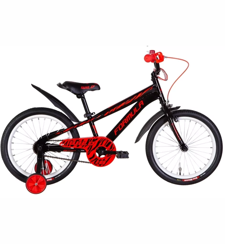 Велосипед сталь 18 Formula CHERRY под трещотку рама-9" рожевий з бузковим з корзиною Pl з крилом St 2024, фото 1