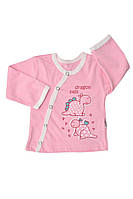Кофта детская Dragon Pais Бома 0376.93 Трикотаж однотонный пеня, 74р. розовый