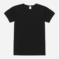 Футболка детская однотонная НатаЛюкс 21-3302329097 158-164см (10-14 лет) Черный