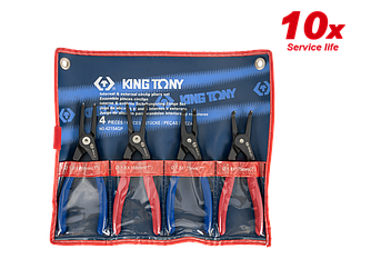 Набір знімачів стопорних кілець 4ін. KING TONY 42154GP