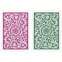 Набір пластикових гральних карт | COPAG 1546 Elite (Burgundy and Green), фото 3