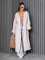 Пальто цвет молочный размер XXL FI_008874