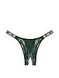 Трусики зі стразами Victoria's Secret Shine Strap (Botanical Green), S 667560323705, фото 3