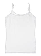 Майка для девочки на тонкой бретельке Donella 5371 12/13 лет 152-158см Белый