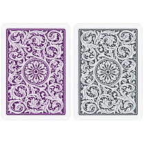 Набір пластикових гральних карт | COPAG 1546 Elite (Purple/Gray), фото 3