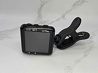 Б/В Електронний гітарний тюнер-метроном Гітарний тюнер Перезаряджуваний гітарний тюнер із кліпсою на світлодіодному кольоровому ди