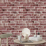 Панель стінова 700*700cm*4mm клінкер рожева глина (D) SW-00002005, фото 5