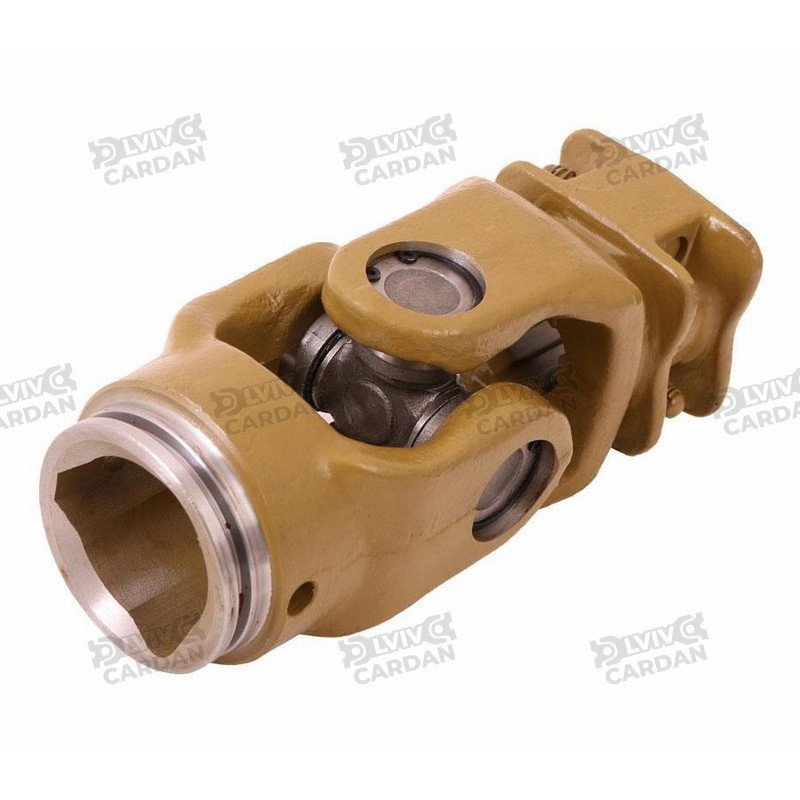 Сільгосп шарнір - хрестовина 32х76, 6 шліців 34.9 мм, труба трикутник 544 мм, 970 Нм (JS3276-6-T544)