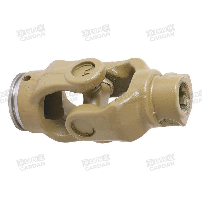 Сільгосп шарнір - хрестовина 30.2х92, 6 шліців 34.9 мм, труба трикутник 54 мм, 695 Нм