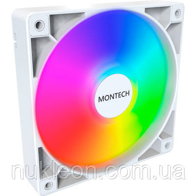 Популярний! Кулер до корпусу MONTECH GF120 PWM WHITE - Краща якість тільки на Nukleon.com.ua, фото 1