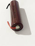 Акумуляторна батарея Li-ion 18650 LG HG2 3.7V 2000 mAh під пайку, фото 4