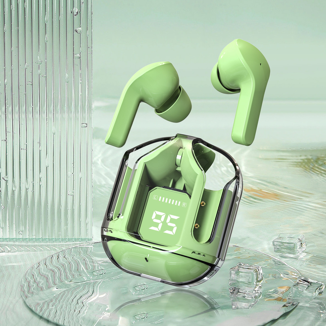 Безпровідні навушники Ultrapods Pro Green, фото 1