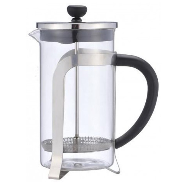 Френч-прес Con Brio 1000 мл скло нержавіюча сталь CB-5510, фото 1
