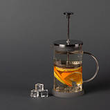 Френч-прес Well Done WD-8036B із термостійкого скла 600 мл, фото 3