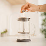 Френч-прес Well Done WD-8036B із термостійкого скла 600 мл, фото 4