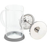 Френч-прес Well Done WD-8036B із термостійкого скла 600 мл, фото 5