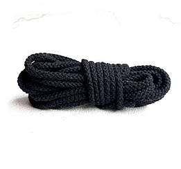 Мотузки для бондажу чорна , бавовна, 8м/8мм