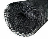 Сітка садова 6*8, 2 м*30 м, пластикова чорна Софія для захисту від кротів, забірна сітка для саду, фото 2