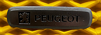 Эмблема шильдик Peugeot для автоковриков | Логотип для автомобильных ковриков Peugeot
