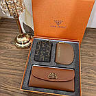 Набір гаманців, подарунковий жіночий набір гаманців з PU шкіри, 3 гаманці "Louie Dennis", фото 2
