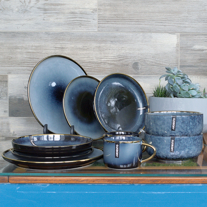 Сервіз із керамічного посуду Ardesto Andria на 30 предметів