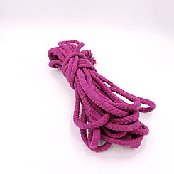 Мотузки для бондажу бузкова, бавовна, 8м/6мм