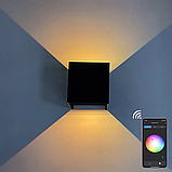 9W LED RGBW смарт-світильник для вулиці та будинку, керування через програму., фото 6