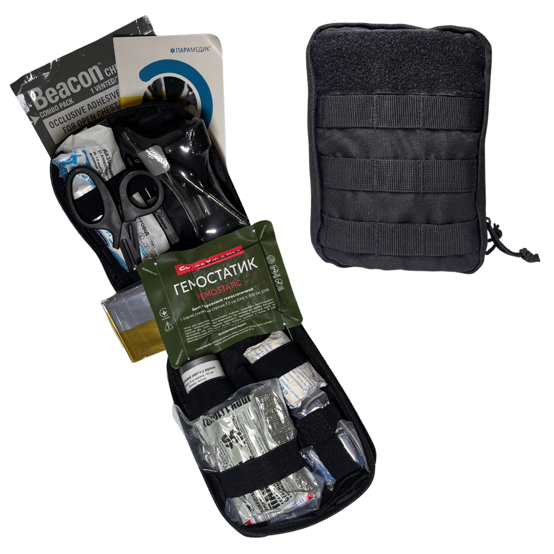 Аптечка військова тактична Tactical aid kit (з турнікетом SAM XT), фото 1