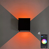 9W LED RGBW смарт-світильник для вулиці та будинку, керування через програму., фото 7