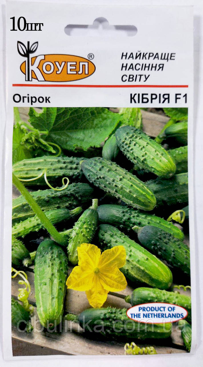 Огірок Кібрія F1 Коуел 10 шт., фото 1