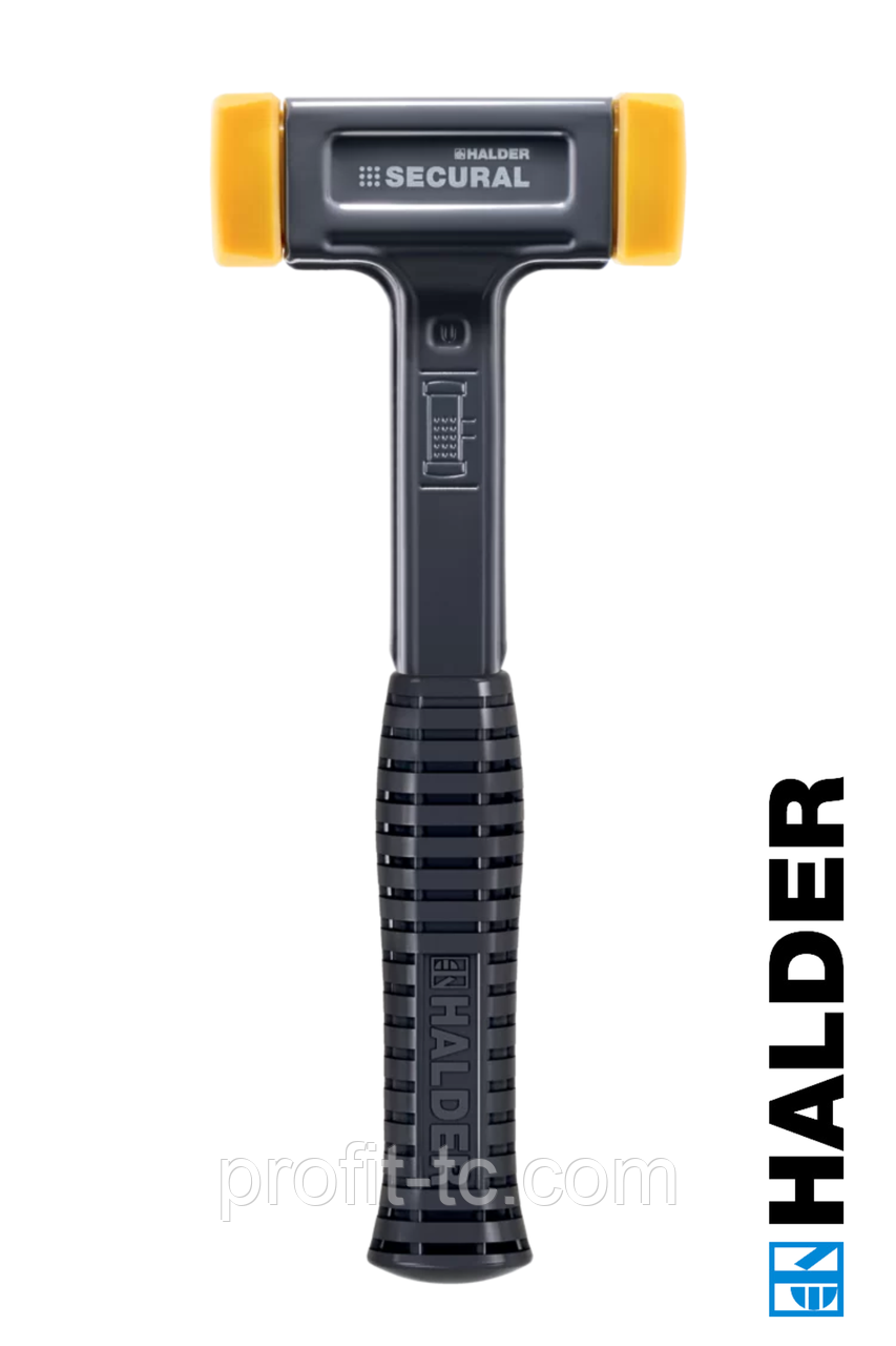 Молоток без віддачі HALDER Secural  3380 з поліуретановими насадками, фото 1