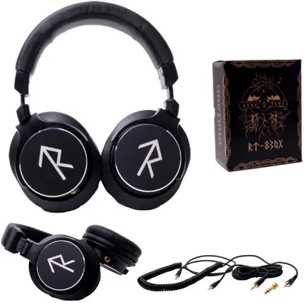 Накладные наушники RuneTune RT‐830X słuchawki nauszne przewodowe Black
