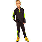 Костюм спортивний дитячий лонгслів на блискавці та штани LIDONG LD-2002T 26-32 кольори в асортименті, фото 3