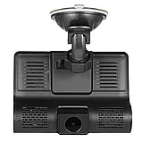 Автомобільний реєстратор, 4"1080P FHD РК-екран, 3 об'єктиви, камера заднього огляду, огляд 170. нічним баченням iC227, фото 7