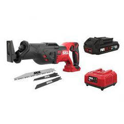 Пила шабельна акумуляторна SKIL 3480 CB XP 20 В 1х2.5 А·год пропил 265 мм хід 29 мм 2.9 кг