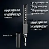 Паяльник Zoyi ZT-N1 USB Type-C 96W з одним жалом типу T12, фото 3