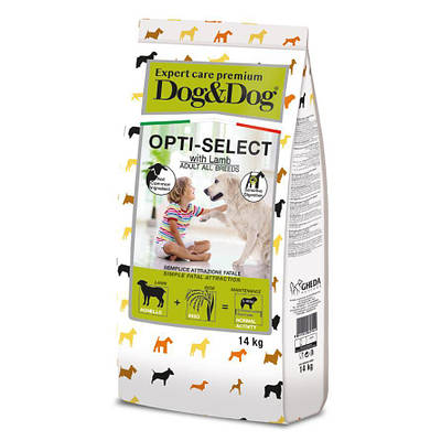 Gheda сухий корм для собак D&Dog Expert Care Premium - Opti-Select 14 kg